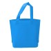 不織布環保袋(水藍色)
