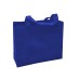 橫式不織布環保袋(寶藍色)