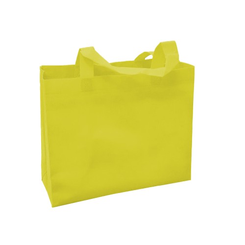 橫式不織布環保袋(黃色)