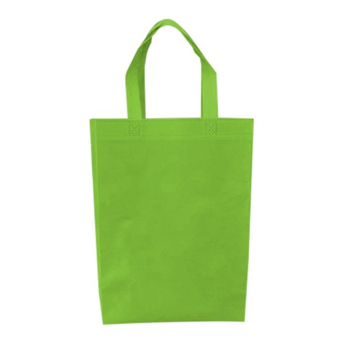 直式不織布環保手提袋(綠色)